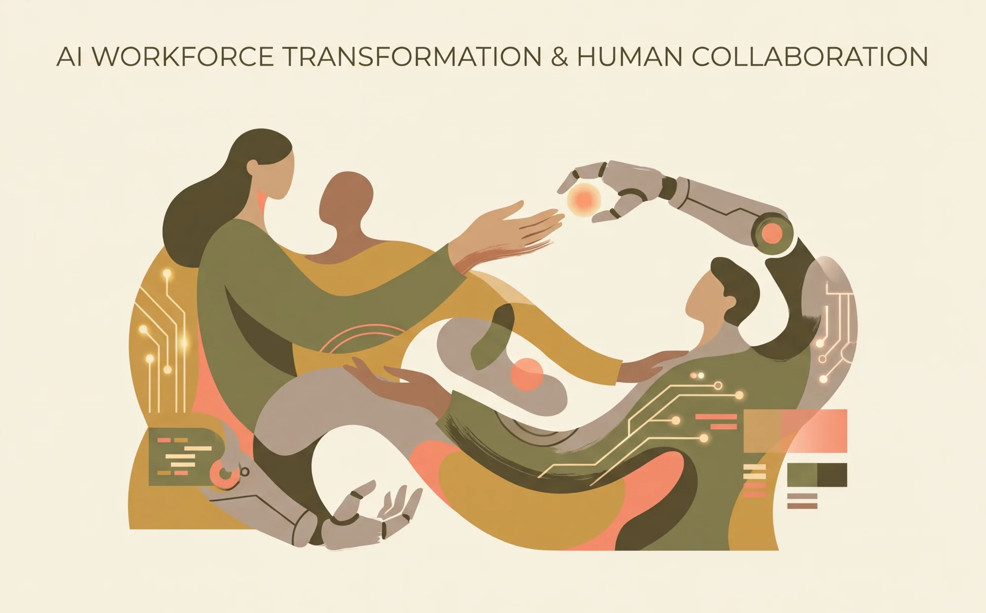 The New Digital Coworker: A Strategic Guide to AI in Workforce Transformation